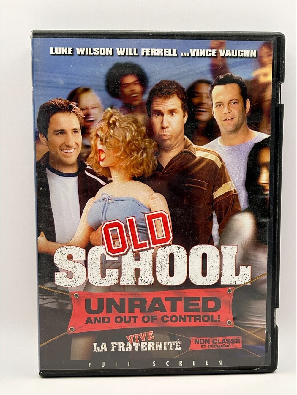 Old School DVD Unrated Edition Will Ferrell 2003 Comedy Region 1 Todd Phillips